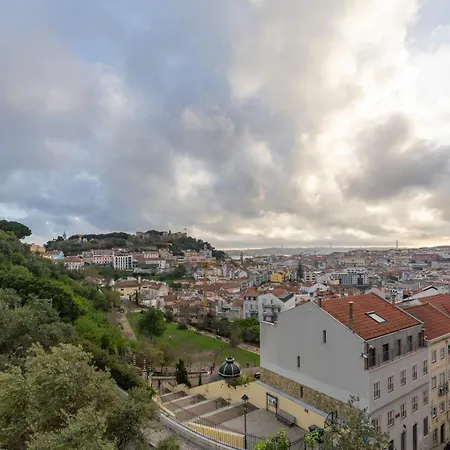 公寓 Superb Overlooking Graca In