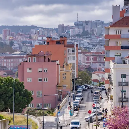 Superb Overlooking Graca In Lissabon
